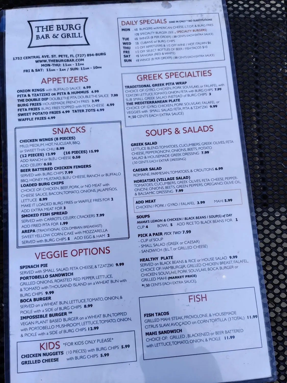 Menu 3