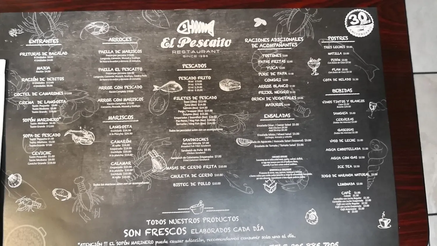 Menu 6