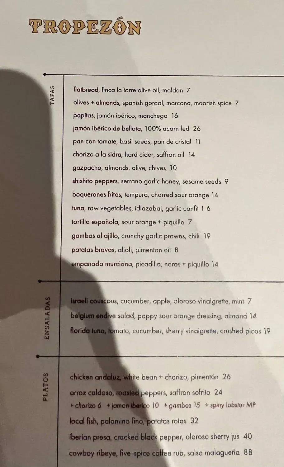 Menu 4