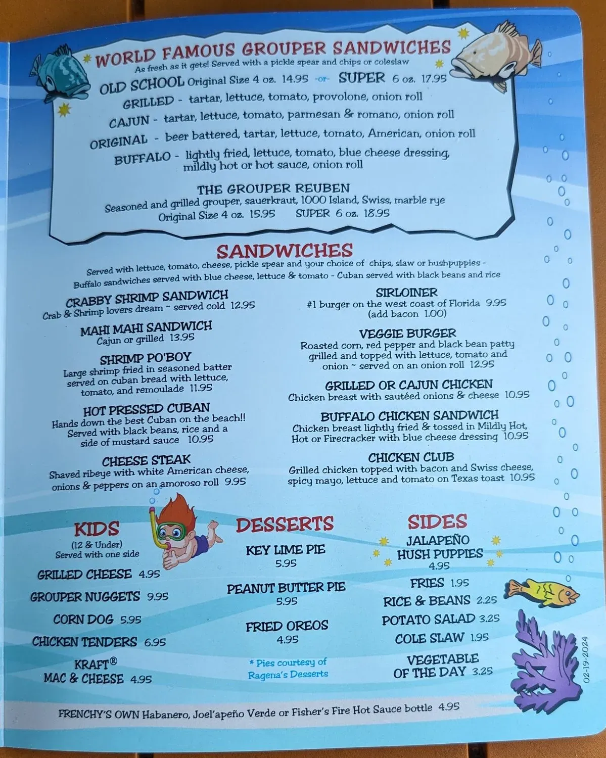 Menu 4