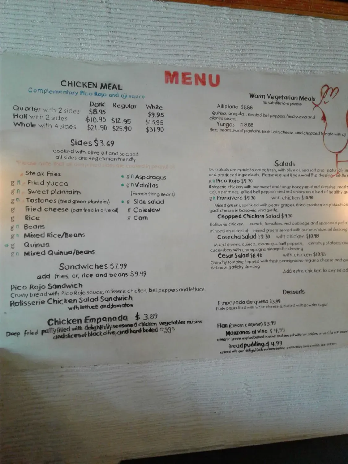 Menu 6