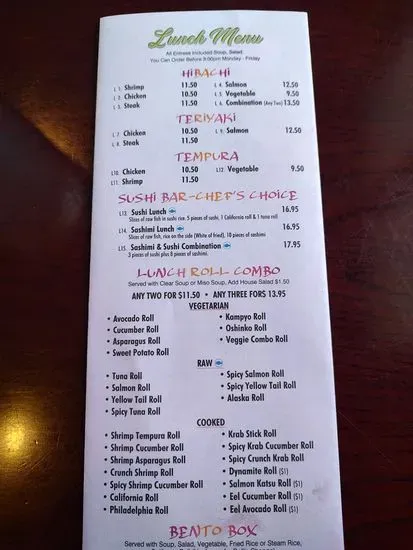 Menu 3