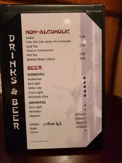 Menu 6