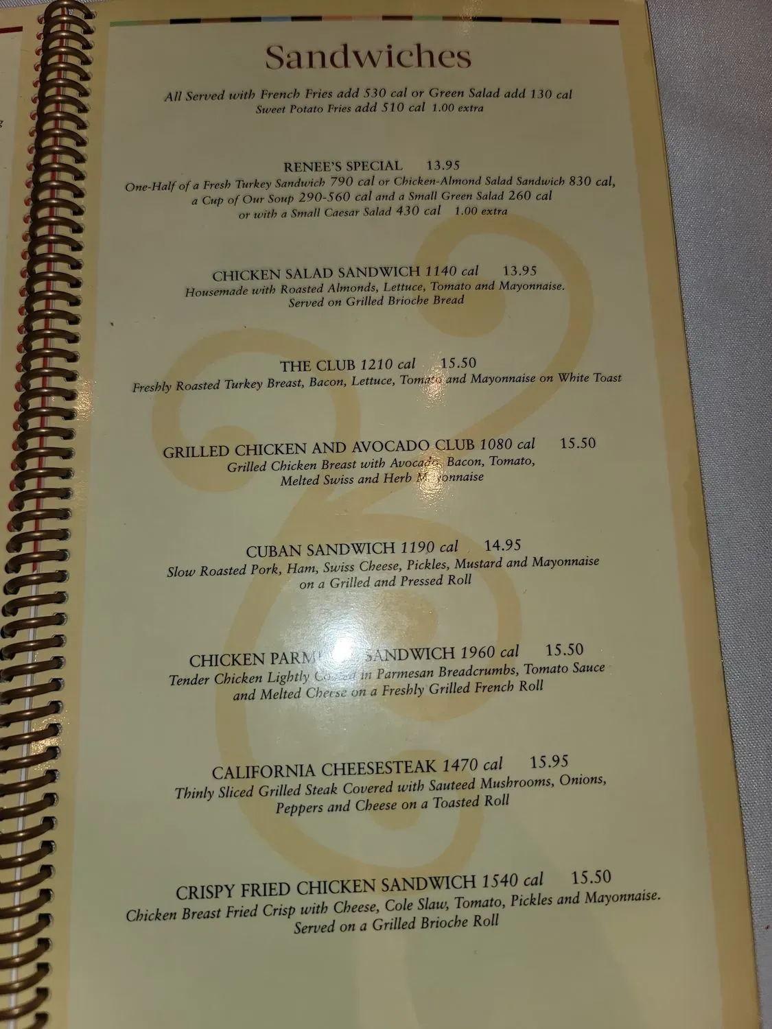 Menu 4