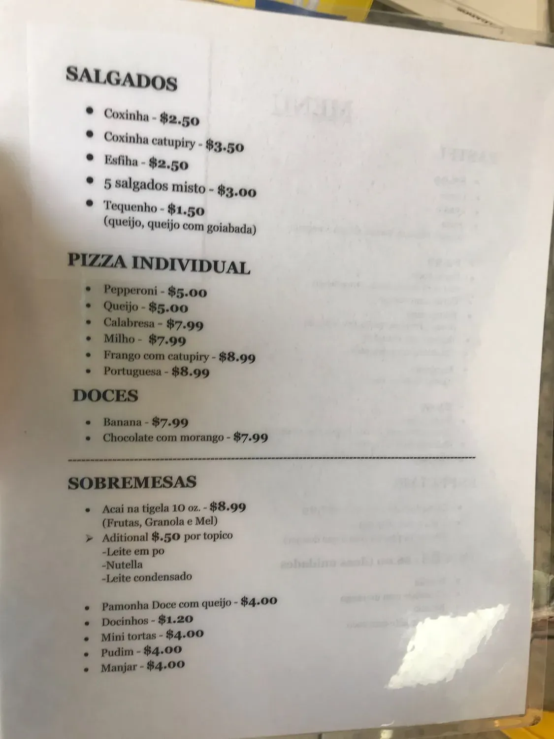 Menu 6