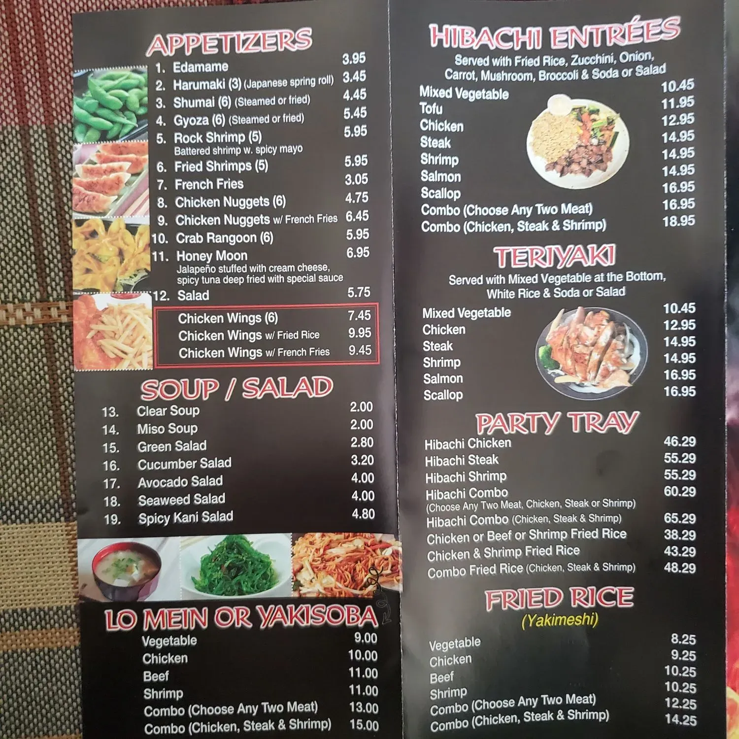 Menu 4