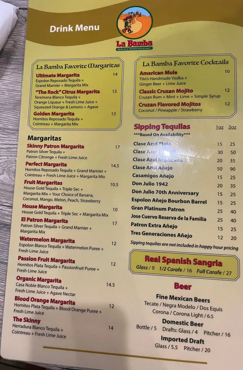 Menu 6