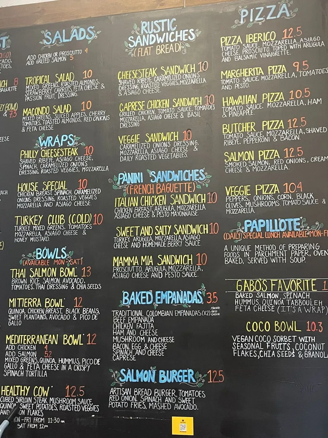 Menu 6