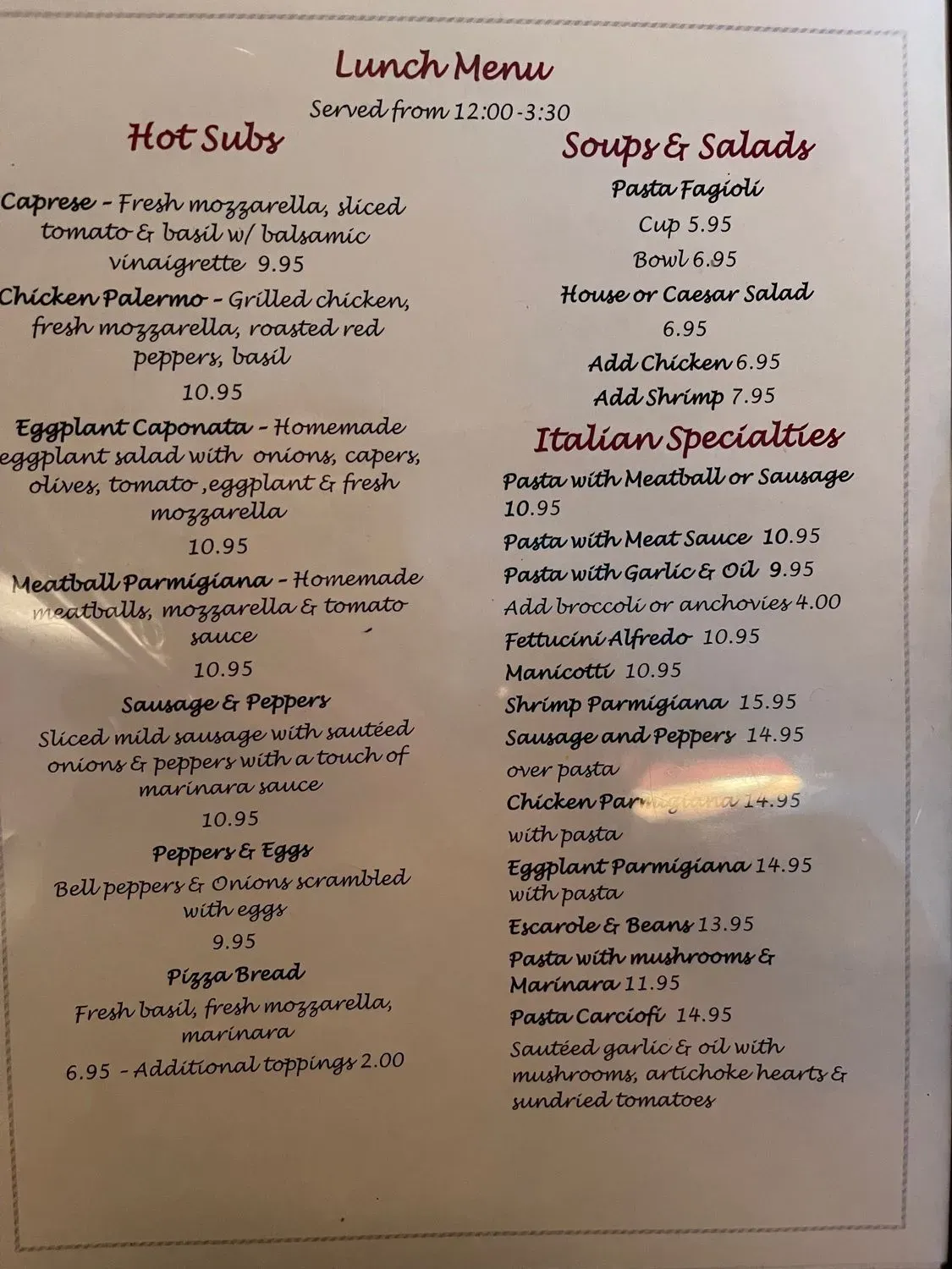 Menu 4