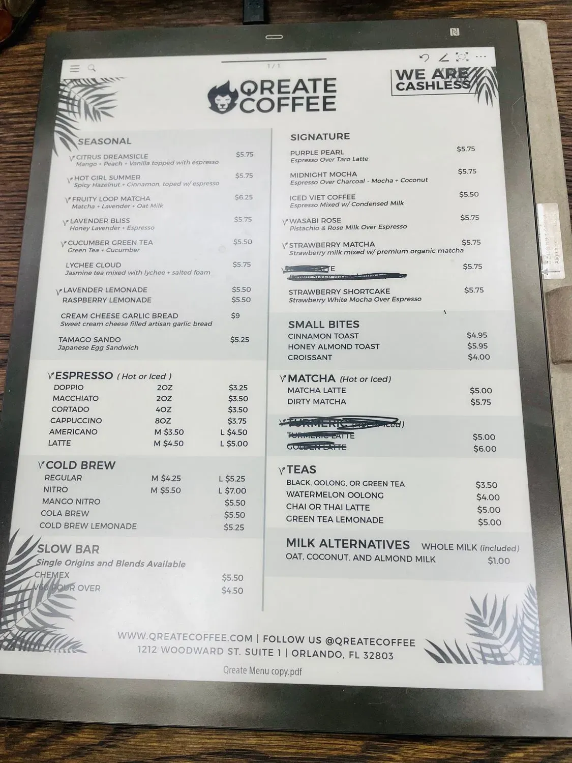 Menu 3