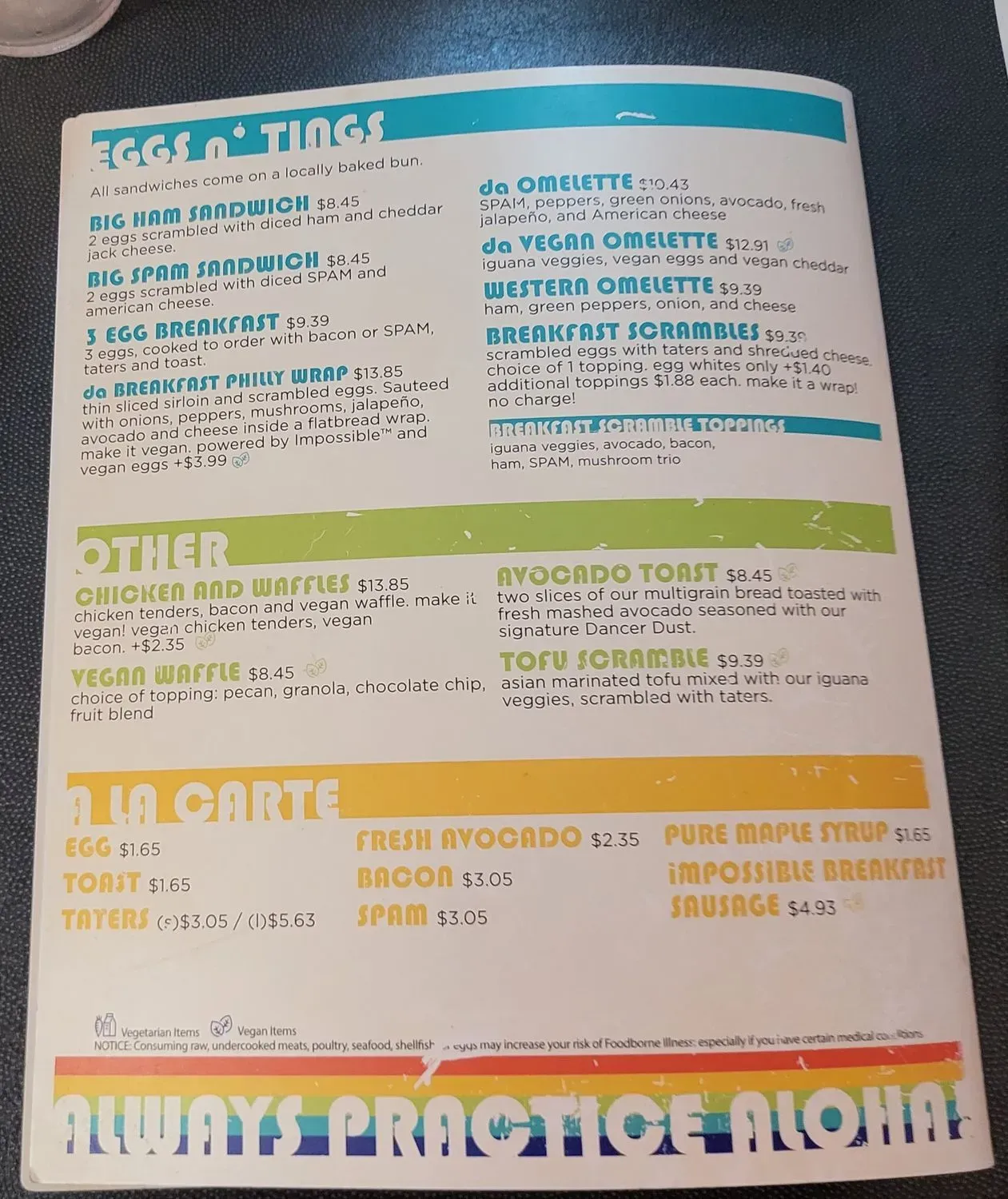 Menu 3