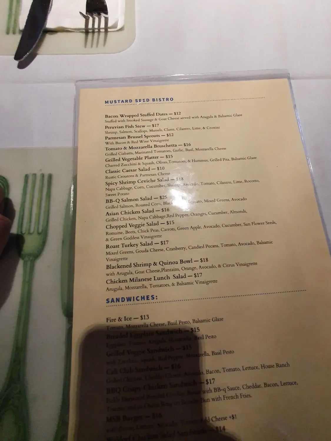 Menu 4