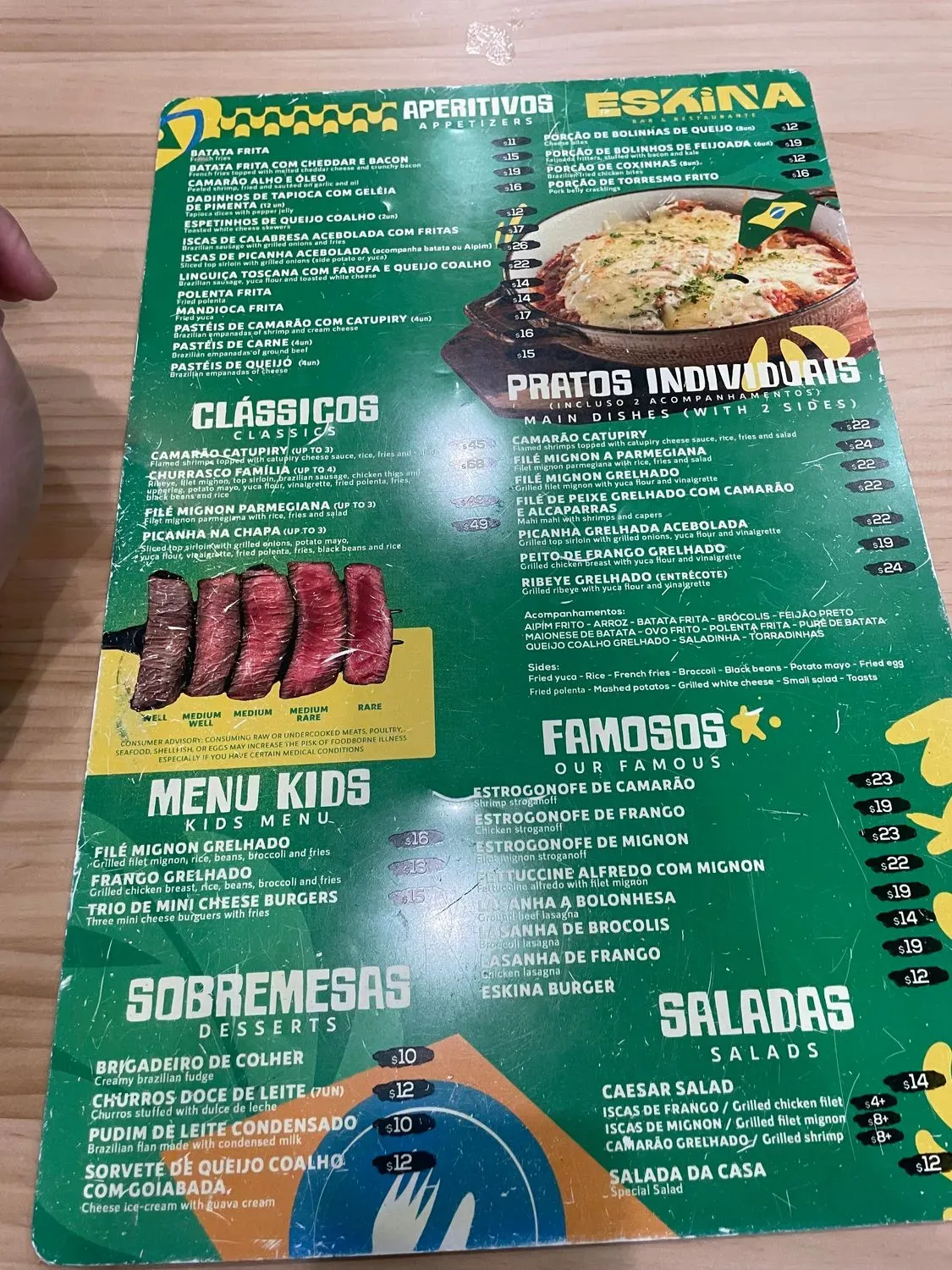 Menu 3