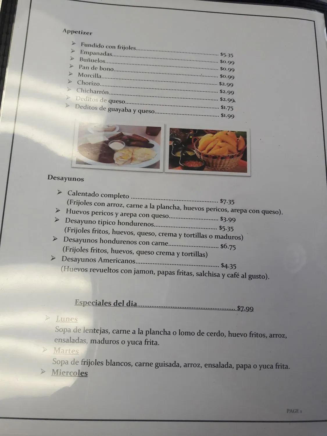 Menu 3