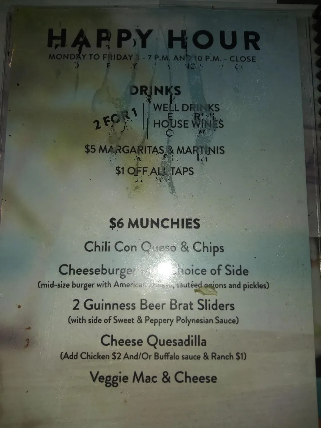 Menu 6