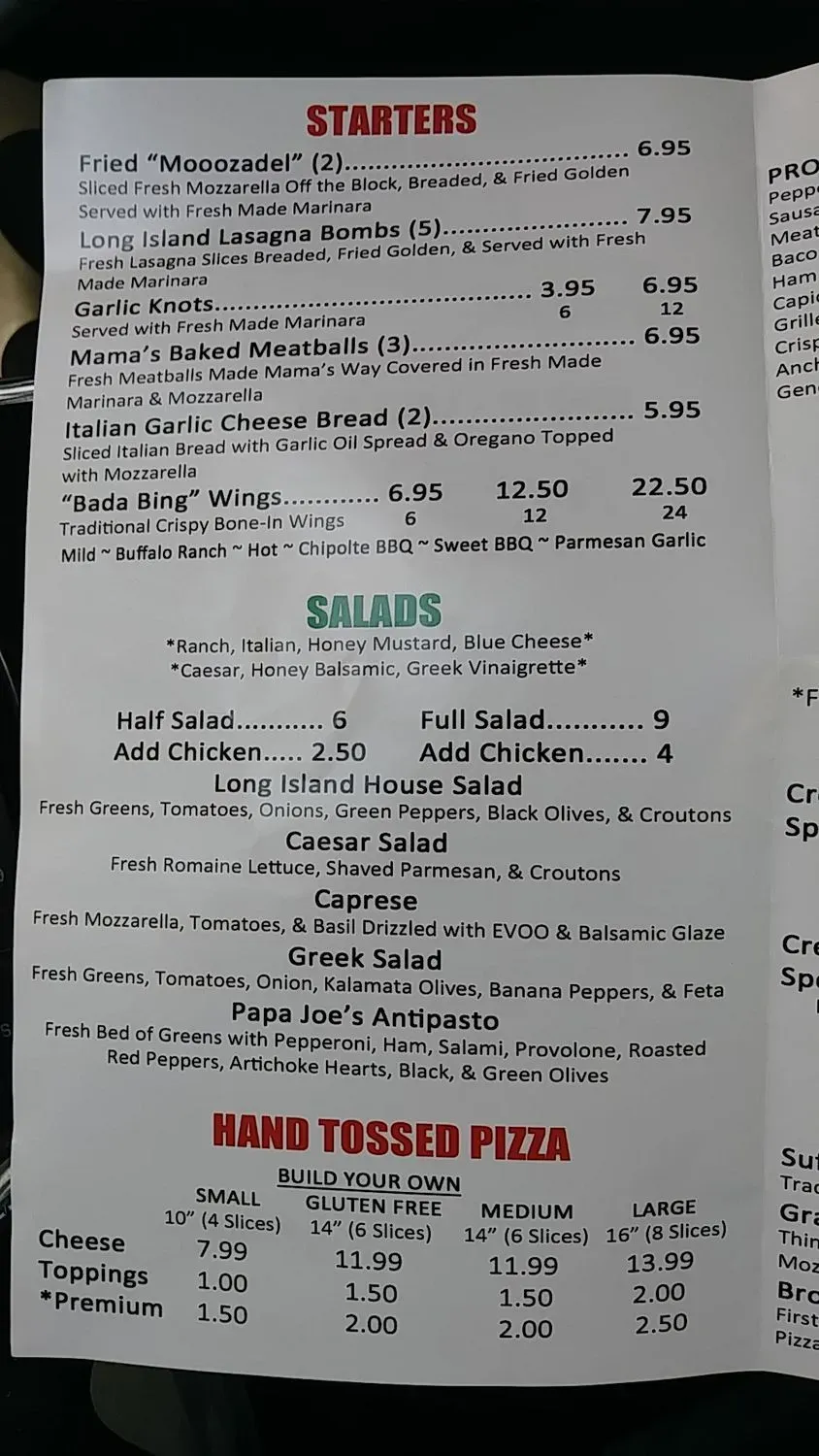 Menu 6