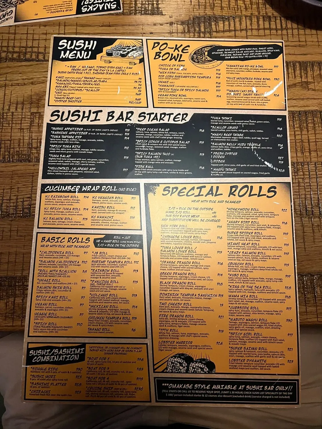 Menu 6