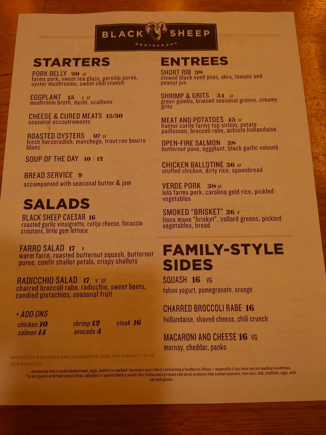 Menu 3