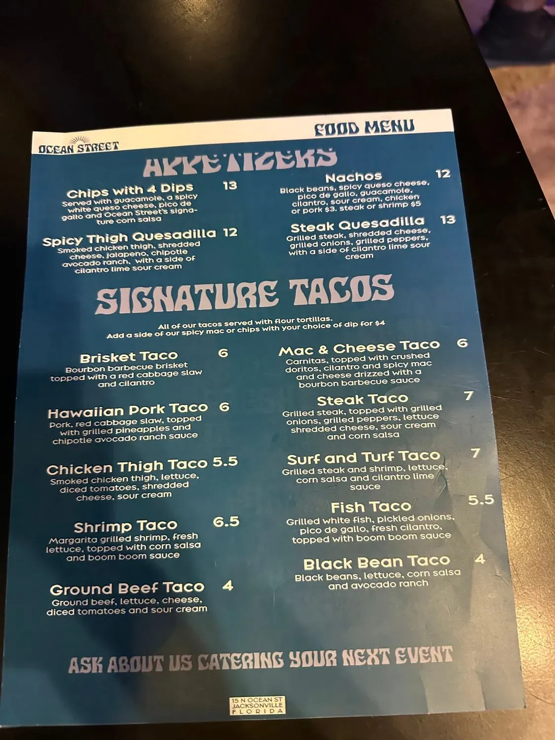 Menu 4