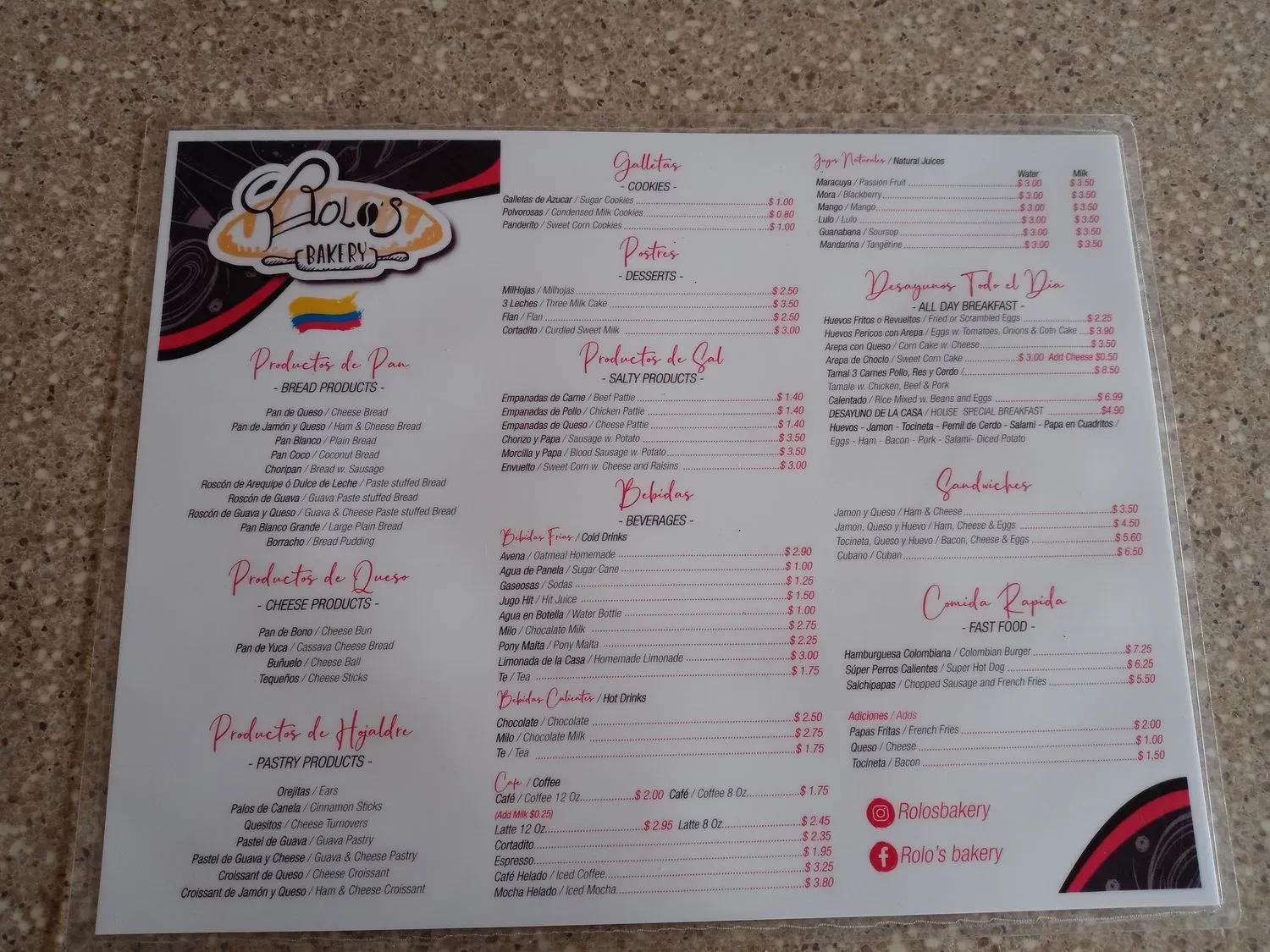 Menu 3