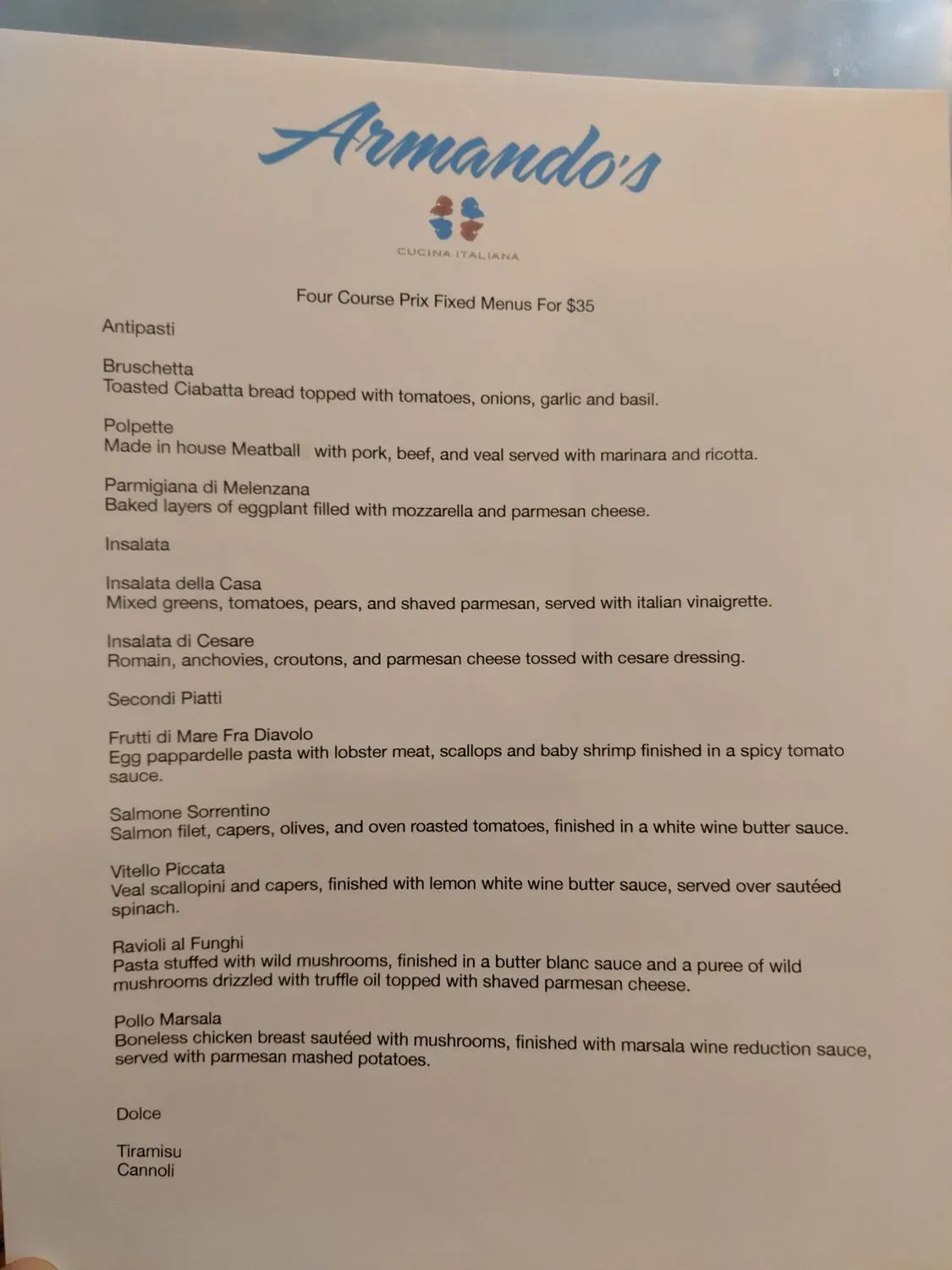 Menu 4