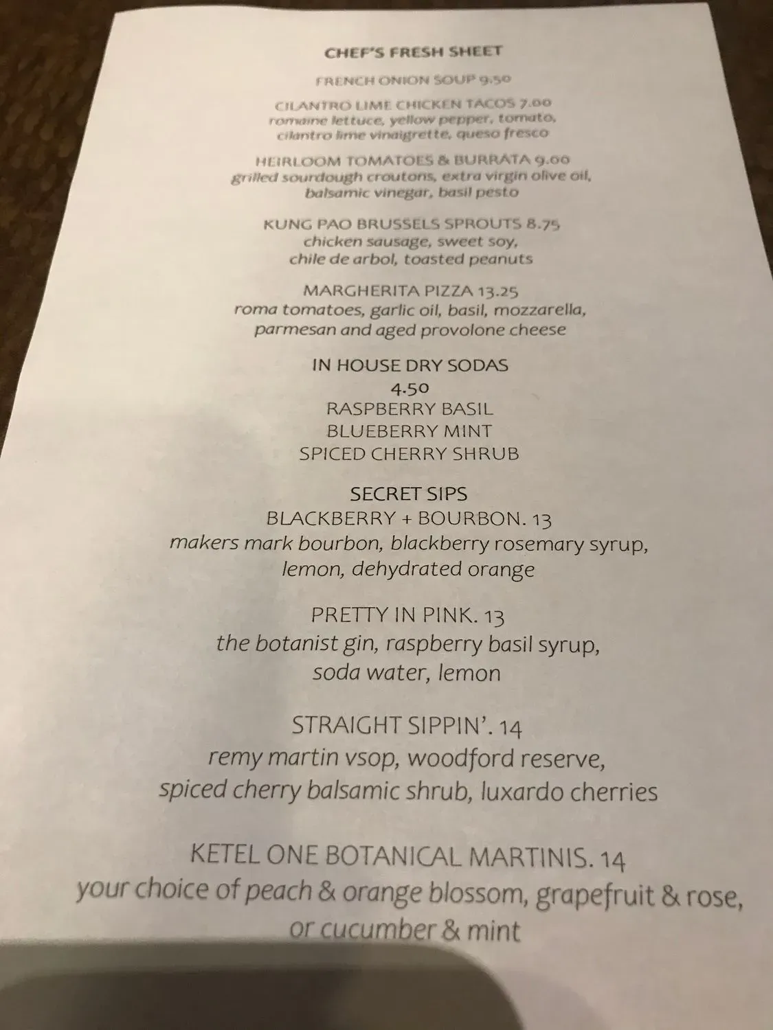 Menu 3