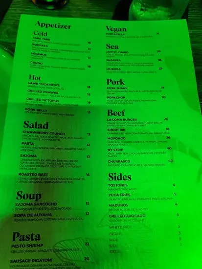 Menu 3