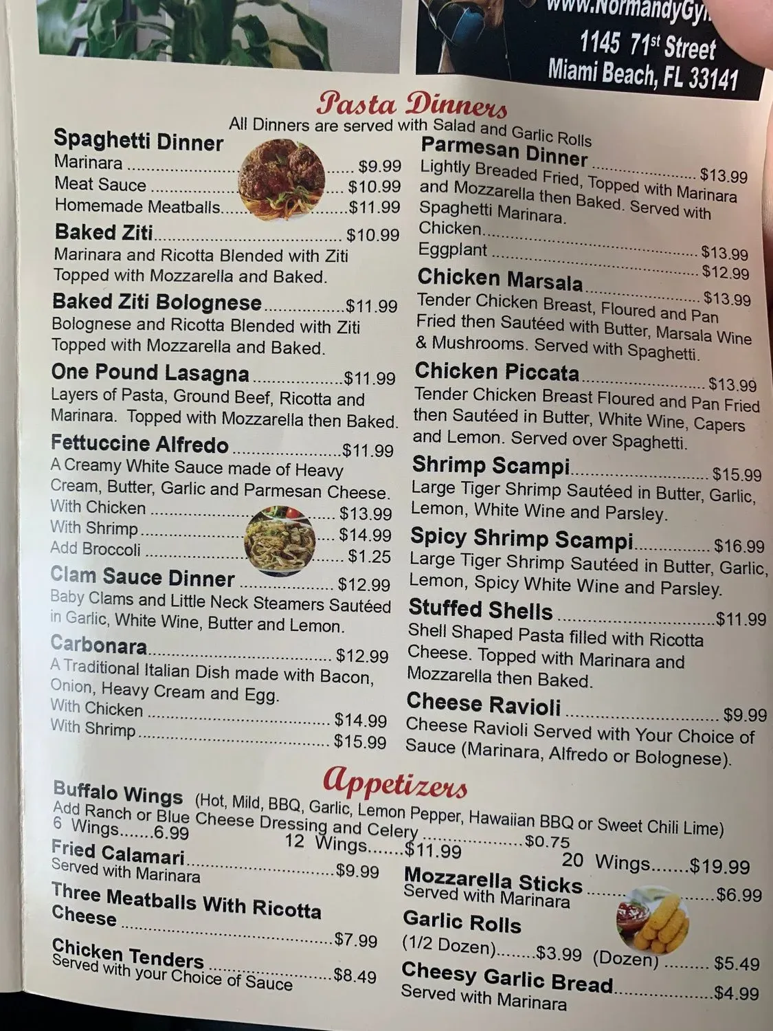 Menu 6