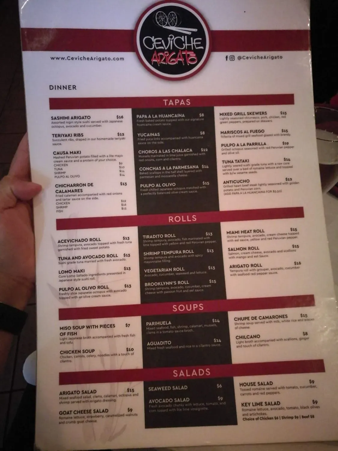 Menu 3