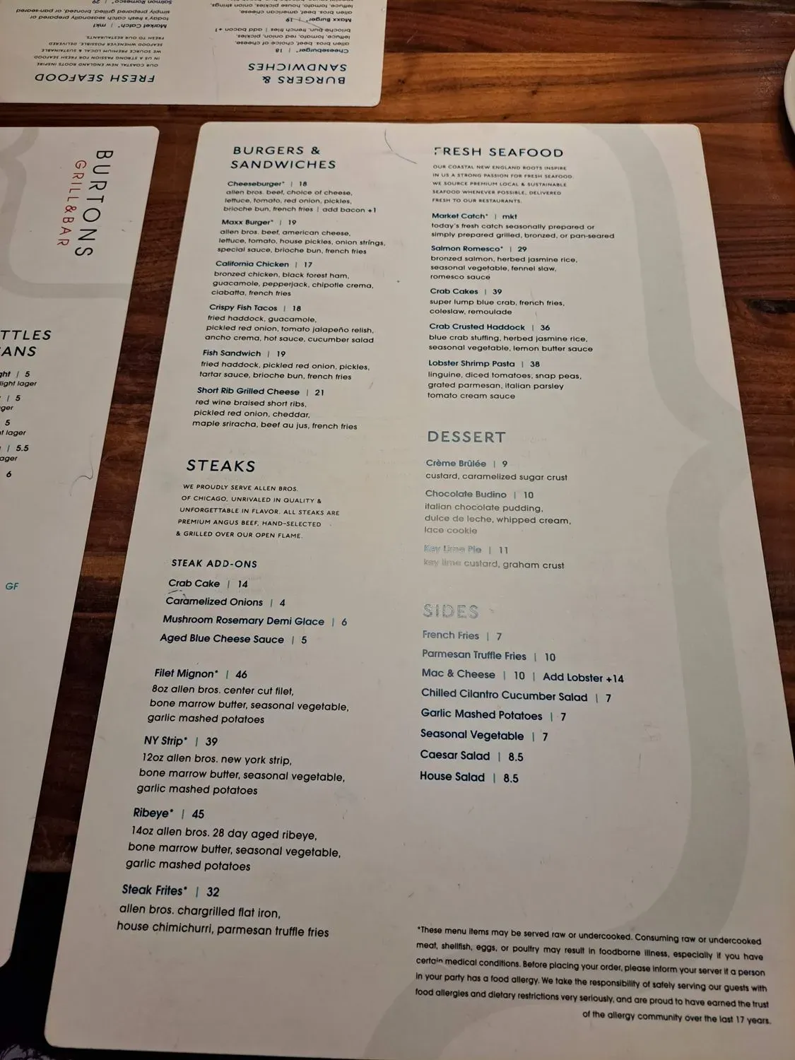 Menu 4