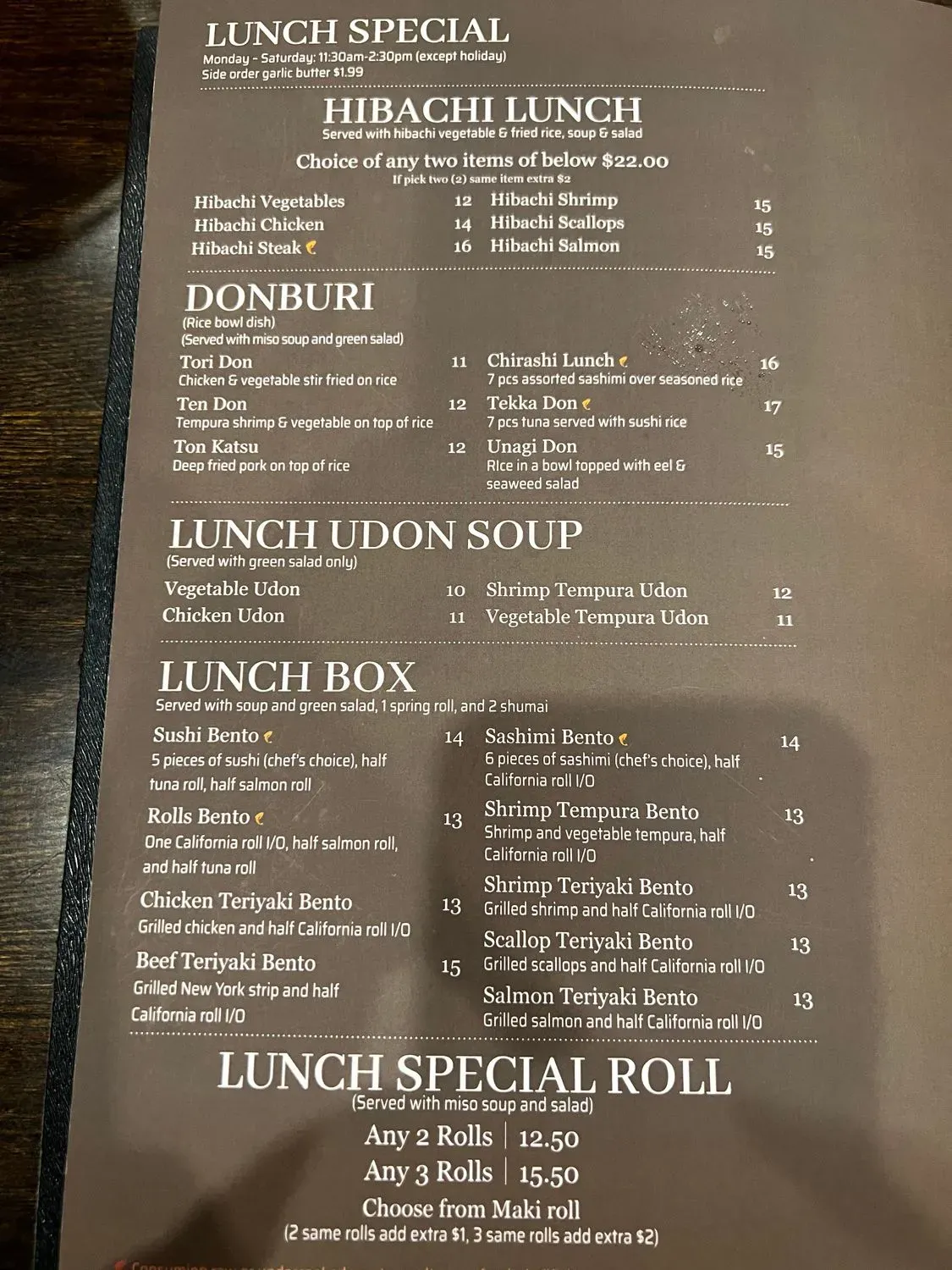 Menu 3