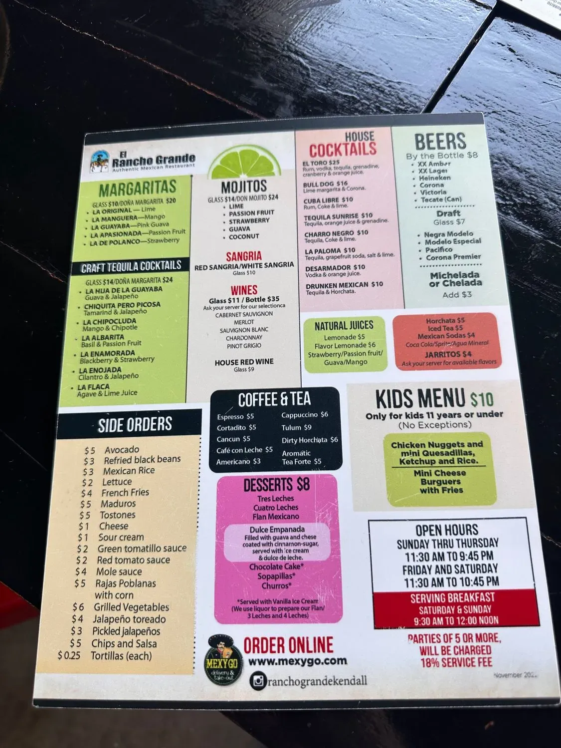 Menu 4