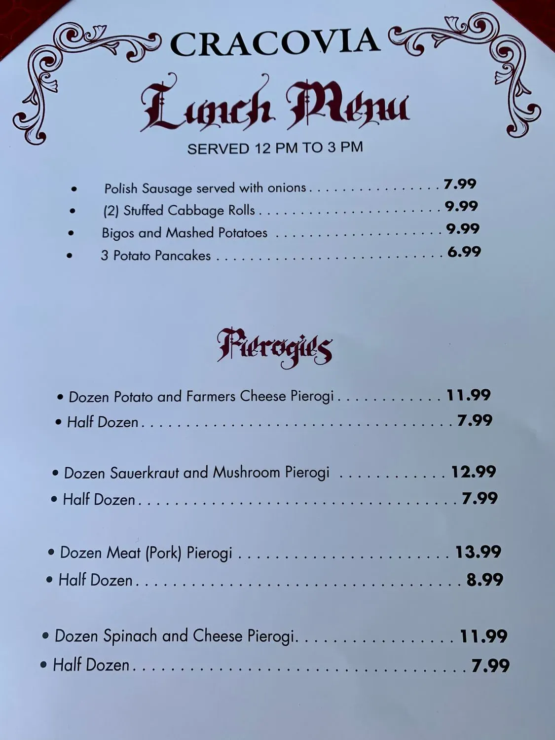 Menu 4