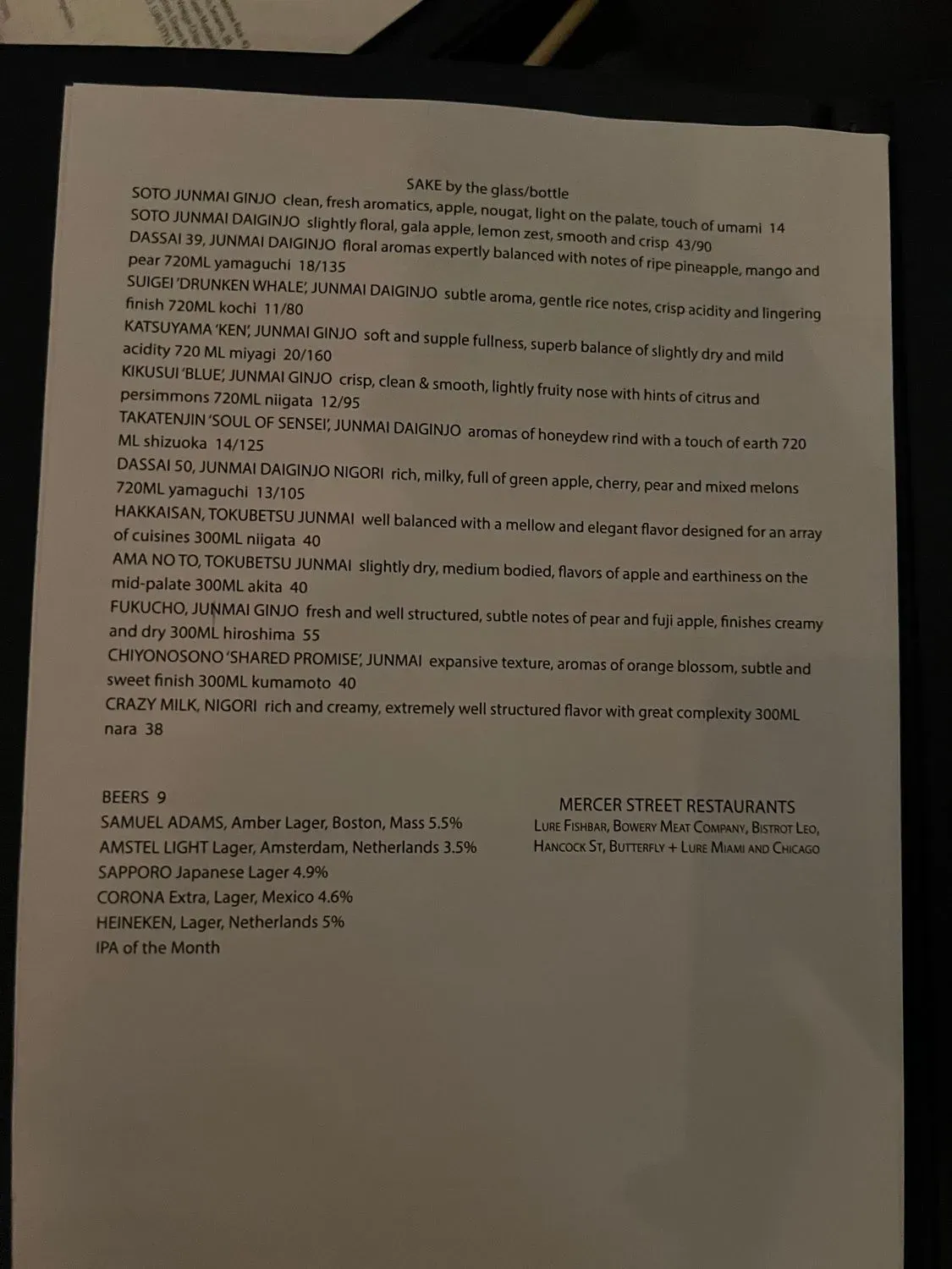 Menu 4