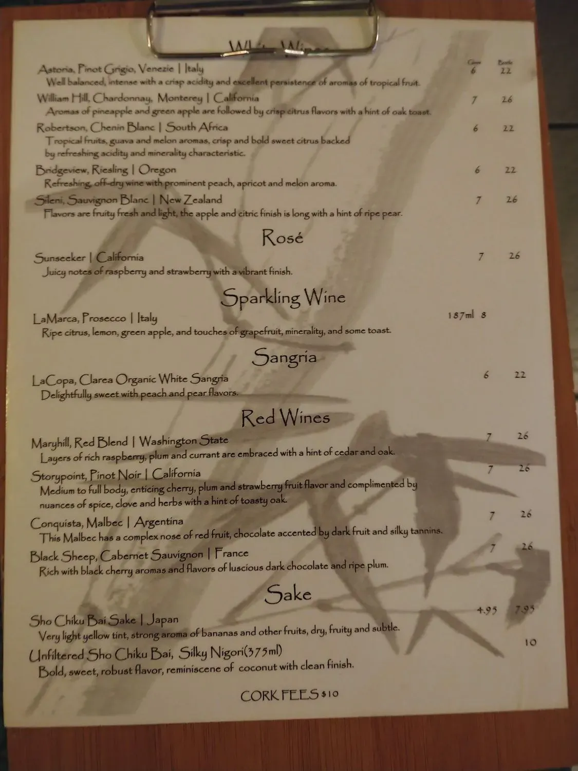 Menu 4