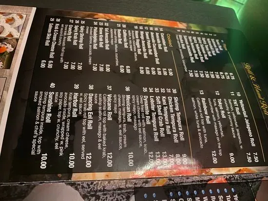 Menu 6