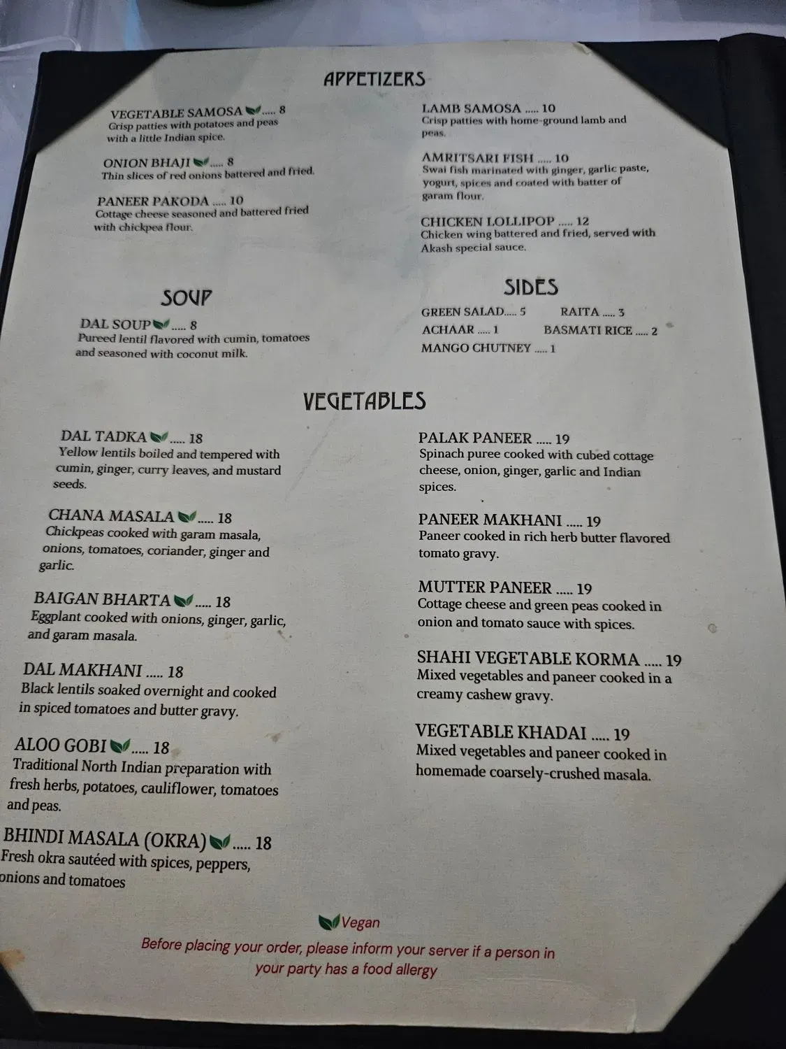 Menu 3