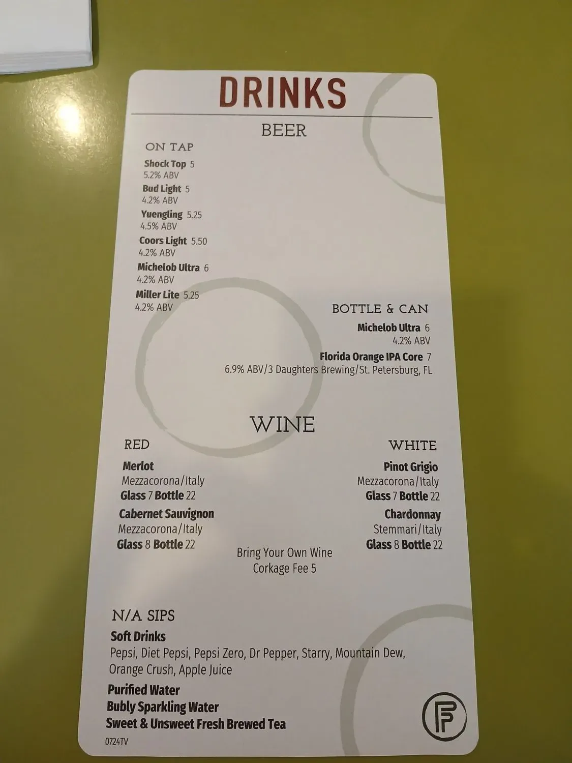 Menu 3