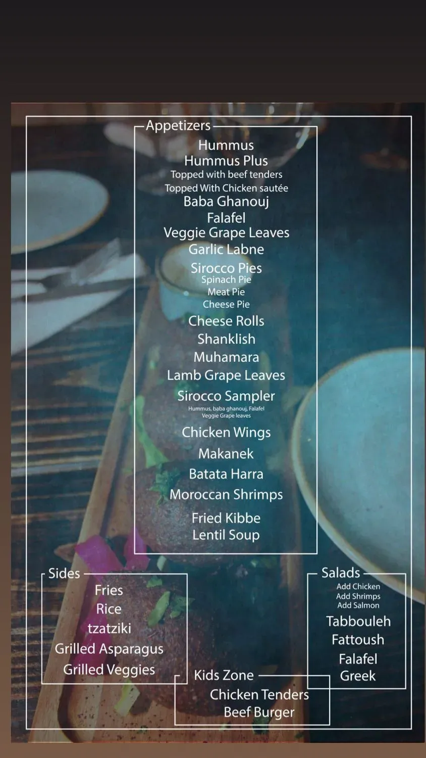 Menu 4