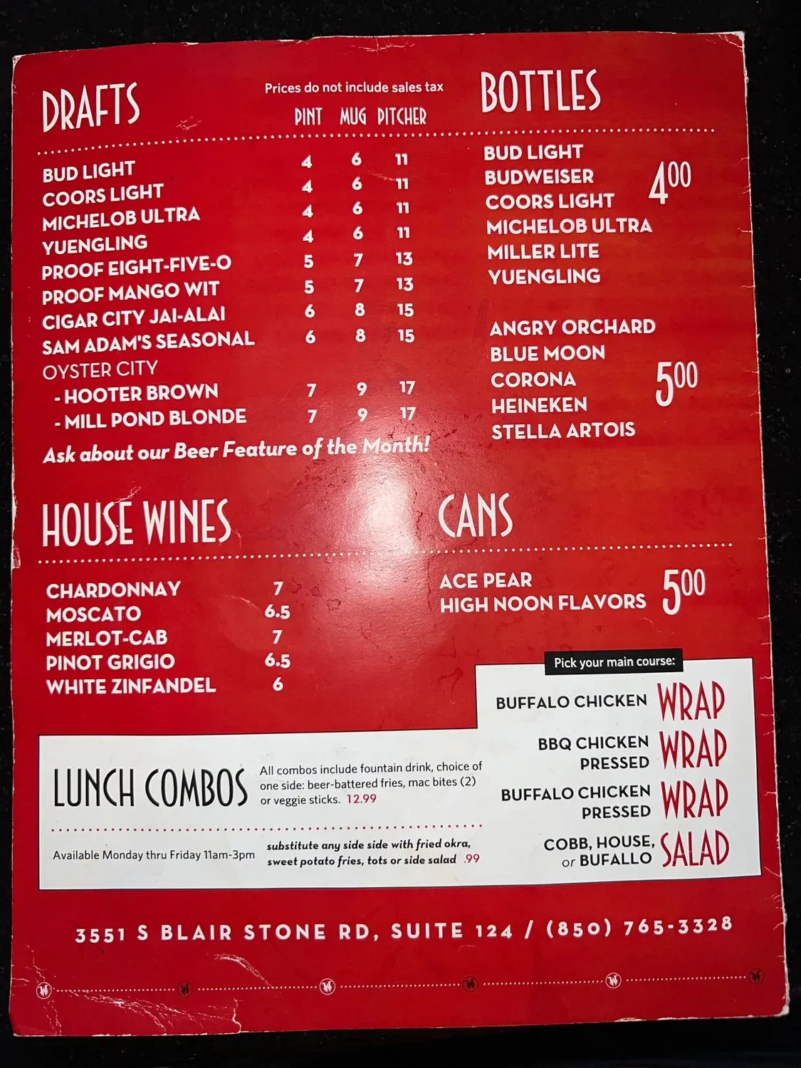 Menu 4