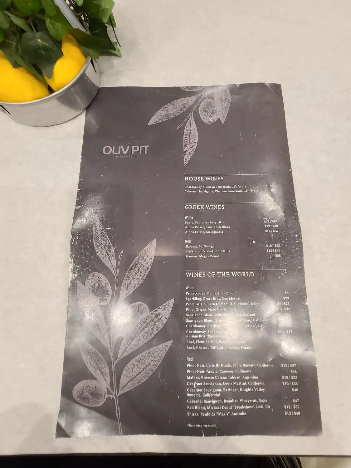 Menu 4