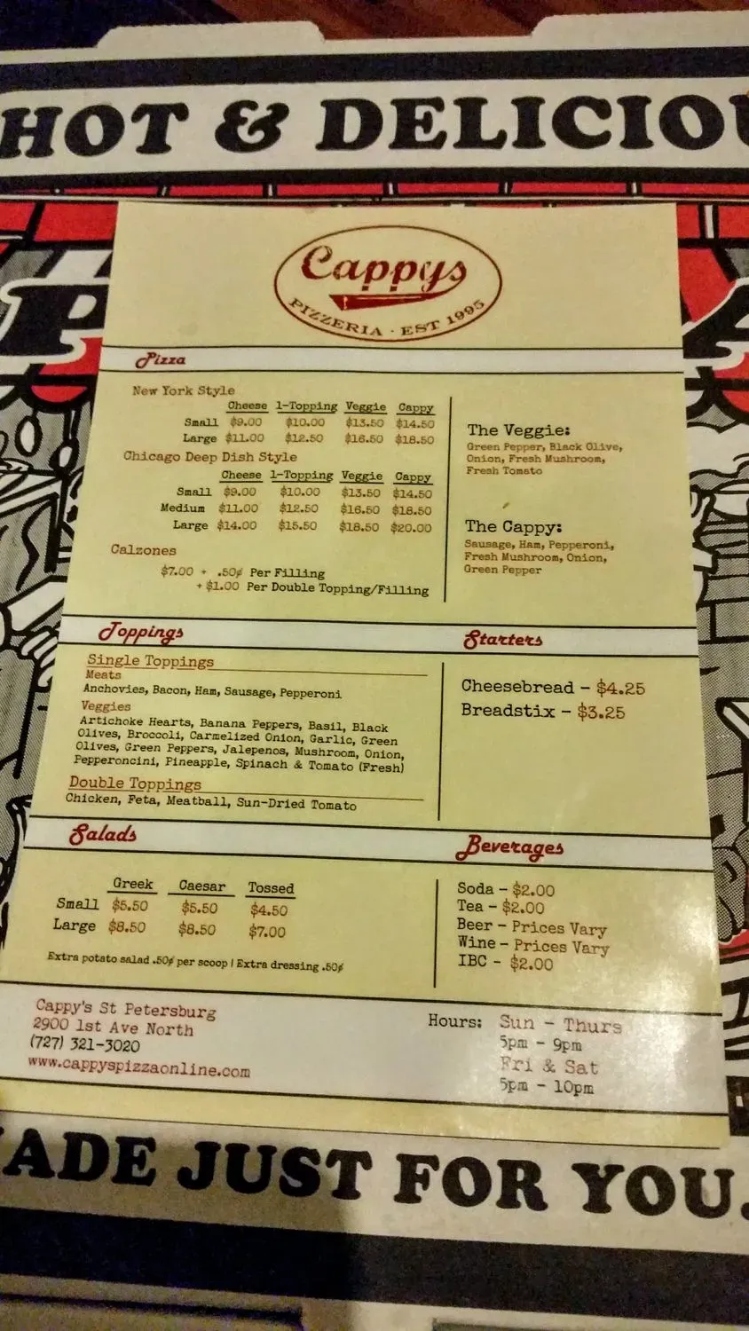 Menu 6