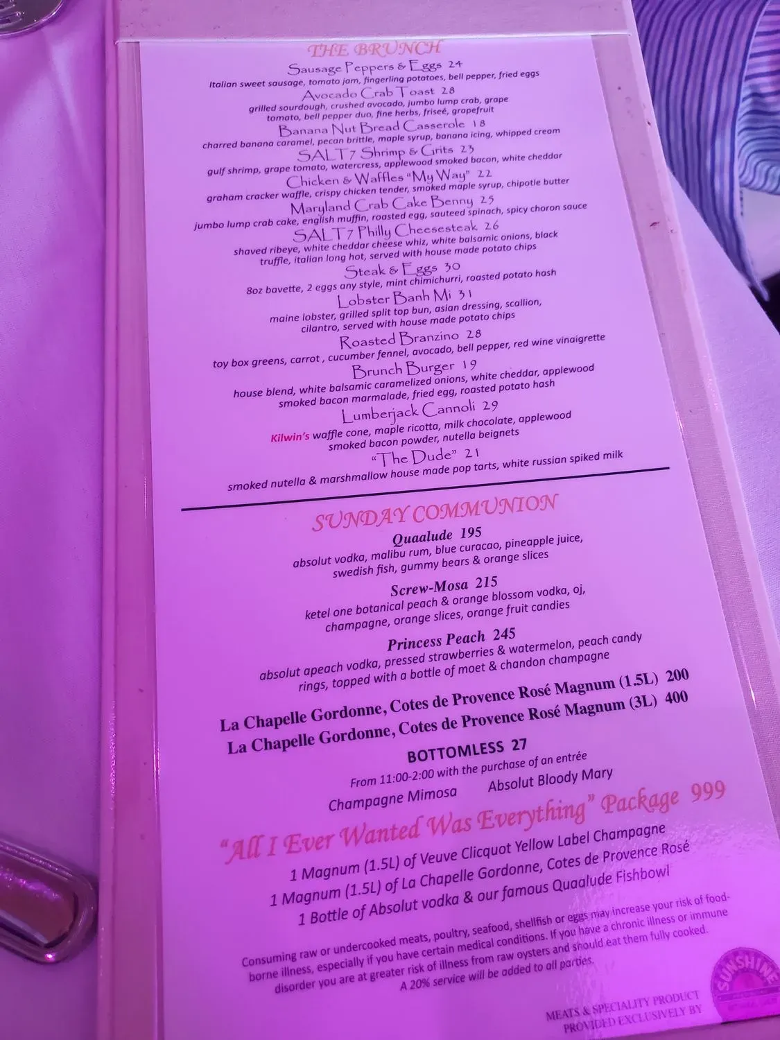 Menu 4