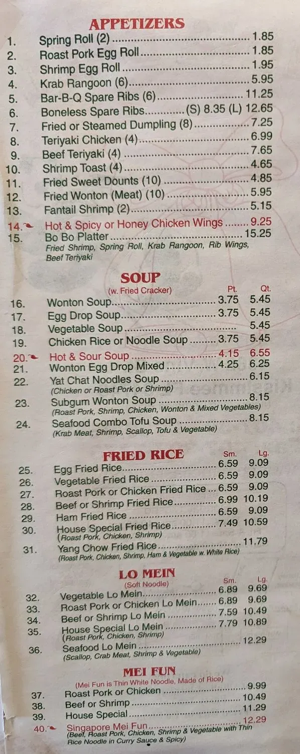 Menu 4