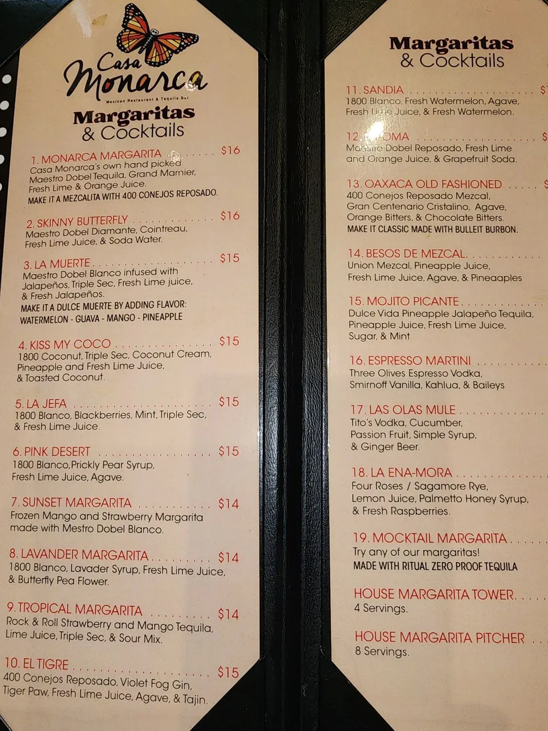 Menu 6