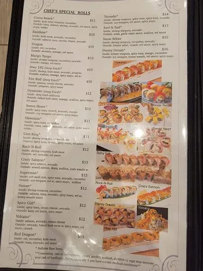 Menu 6