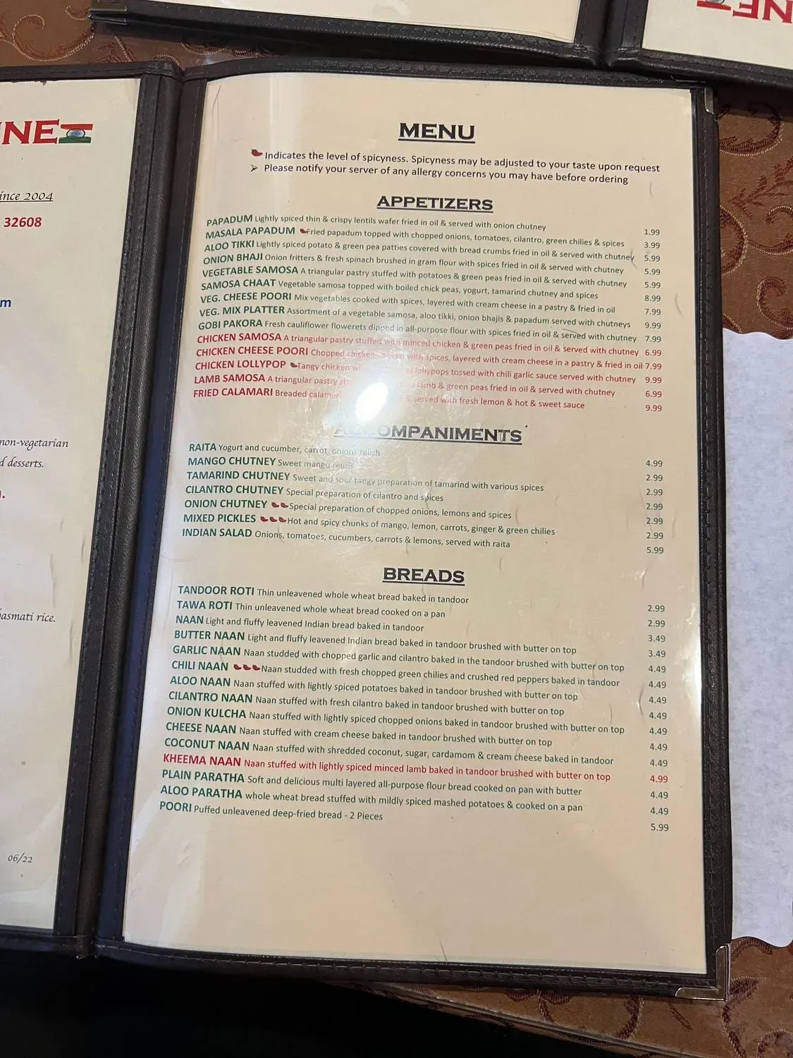 Menu 3