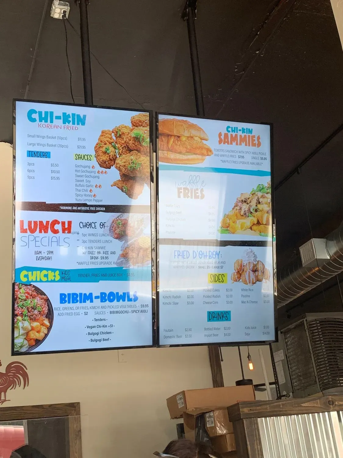 Chi-Kin Menu - Updated November 2025