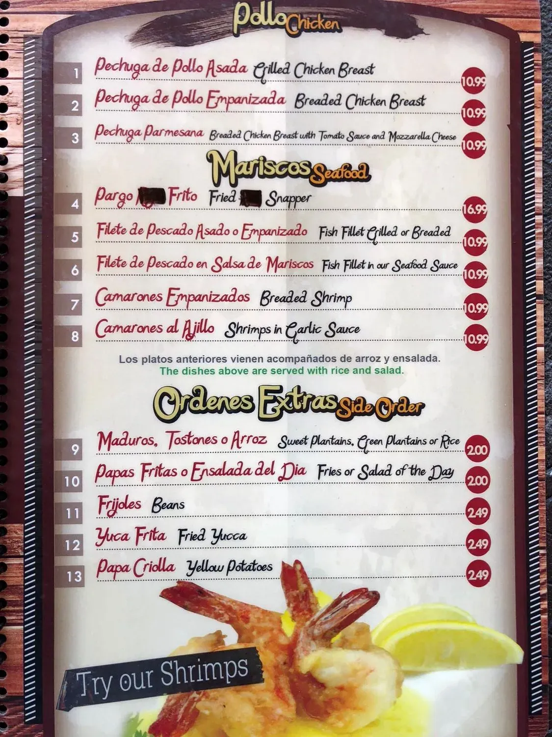 Menu 4