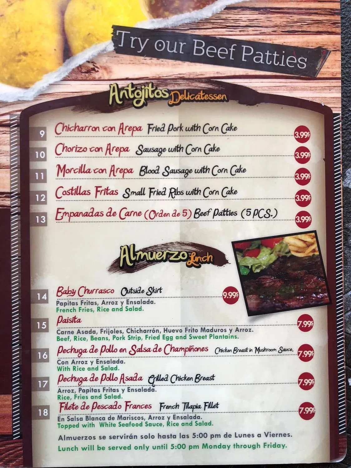 Menu 3